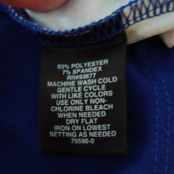 Bokd Elements Red & Blue Cut- to-Curve Tank Dress ■ Size XS - Picture 10 of 10